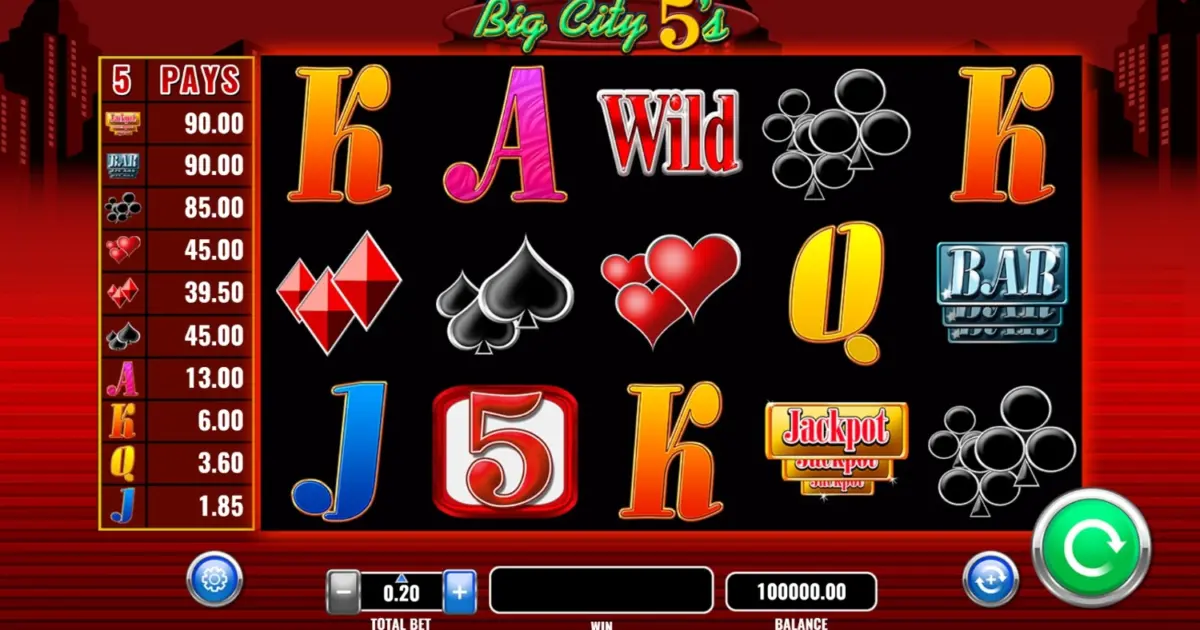 Big City 5’s Slot — screenshot
