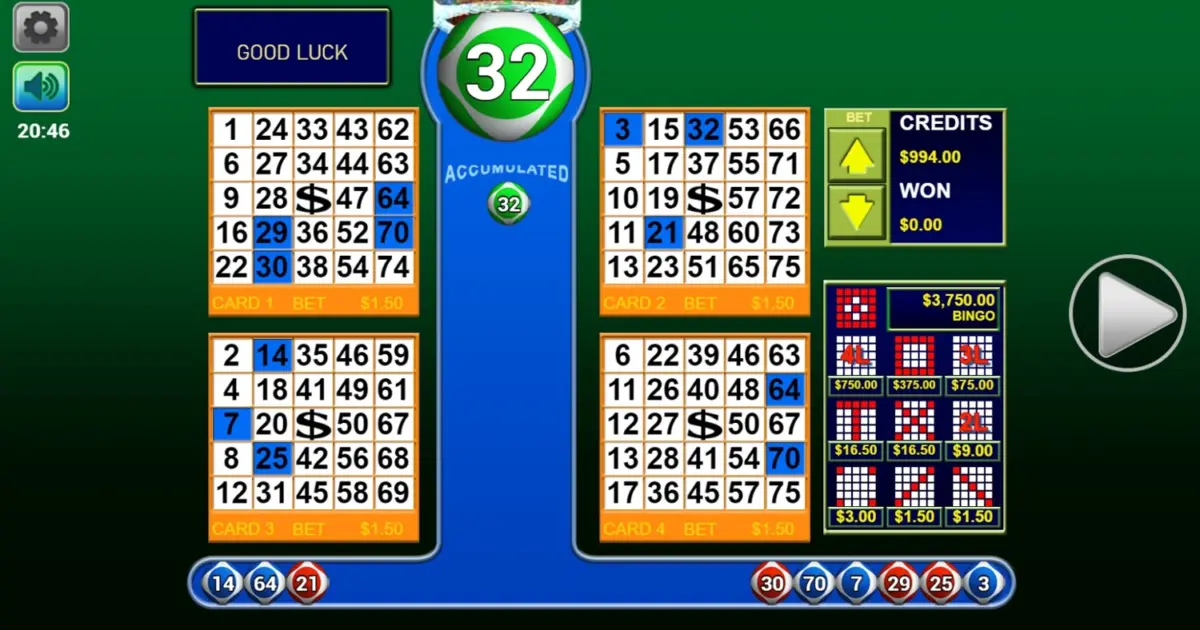 Bingo 3 — screenshot