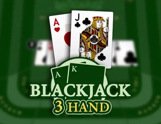 Blackjack 3H (Habanero) — free demo screenshot