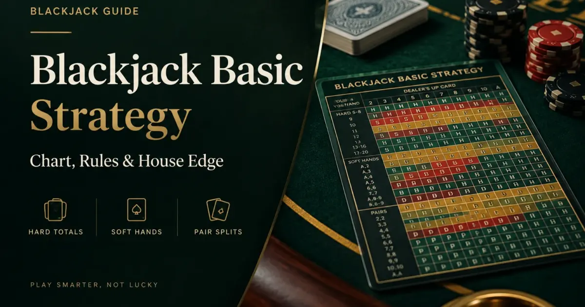 Blackjack Basic Strategy: The Complete Chart