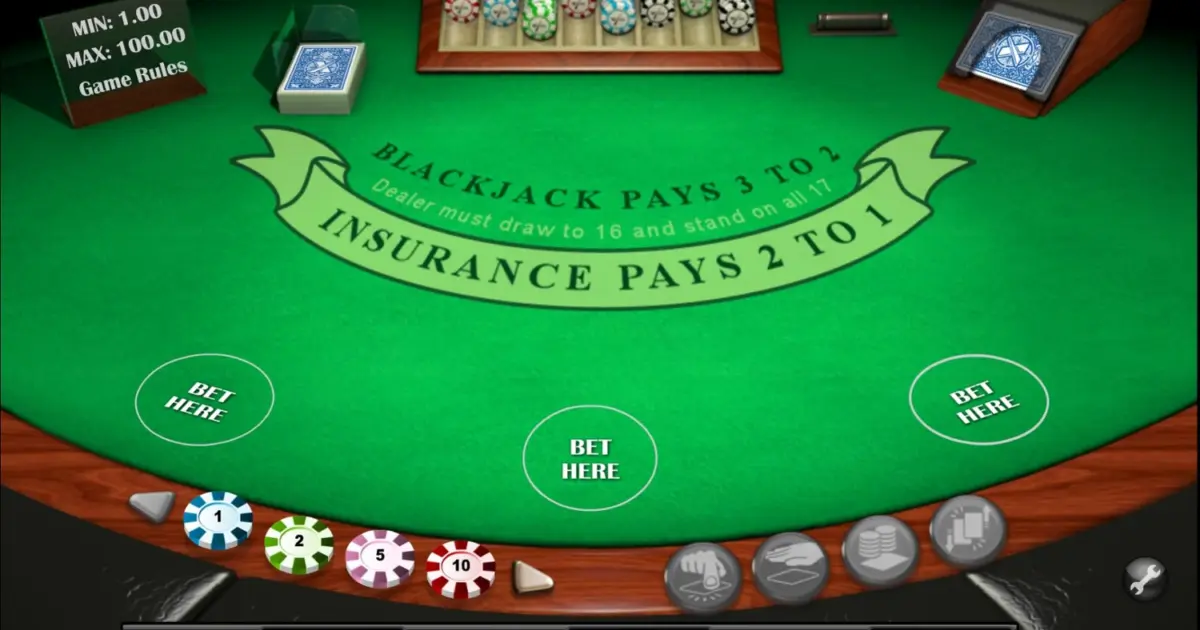 Blackjack Pro MonteCarlo MH — screenshot