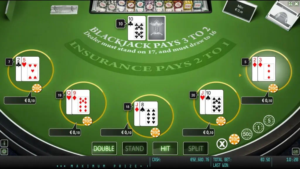 BlackJack (Worldmatch) — screenshot