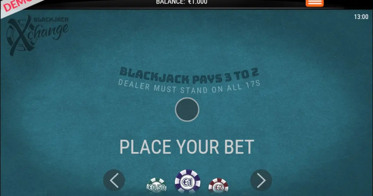Blackjack Xchange — screenshot