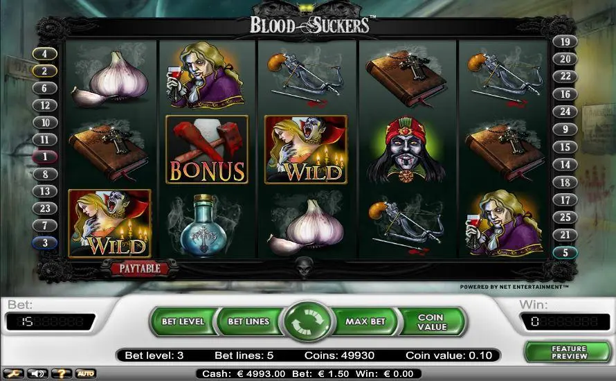 Blood Suckers Slot — screenshot