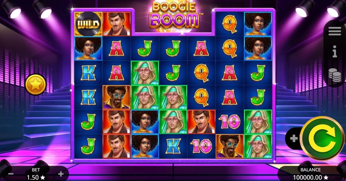 Boogie Boom Slot — screenshot