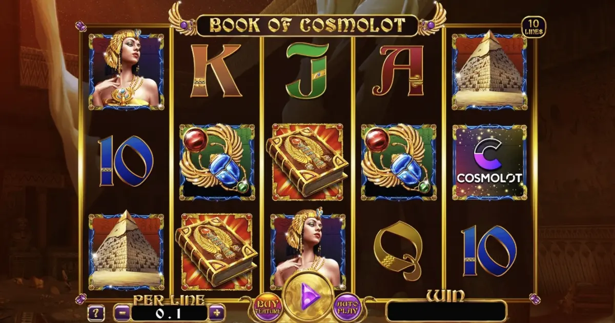 Book of Cosmolot Slot — screenshot