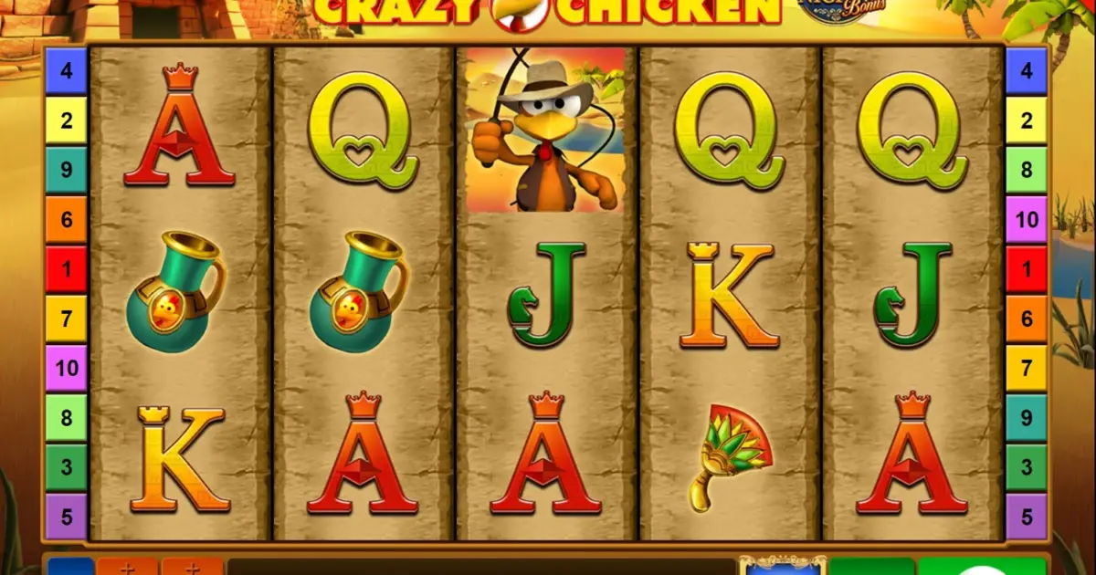 Book of Crazy Chicken – Golden Nights Slot — screenshot