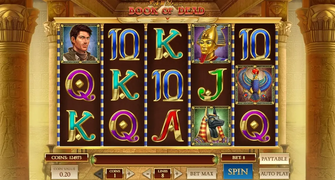Book of Dead Slot — screenshot