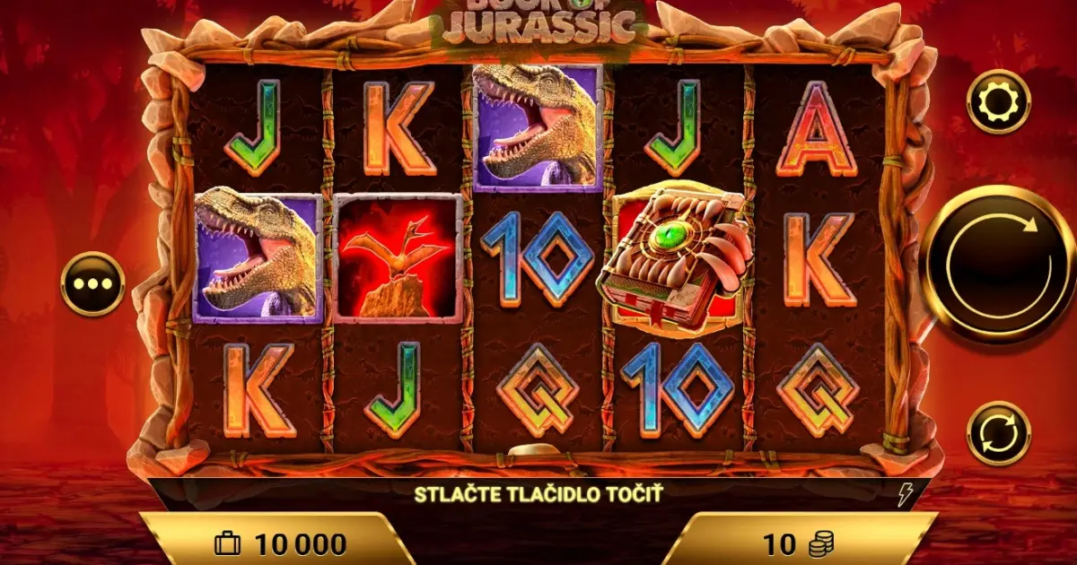 Book of Jurassic Slot — screenshot
