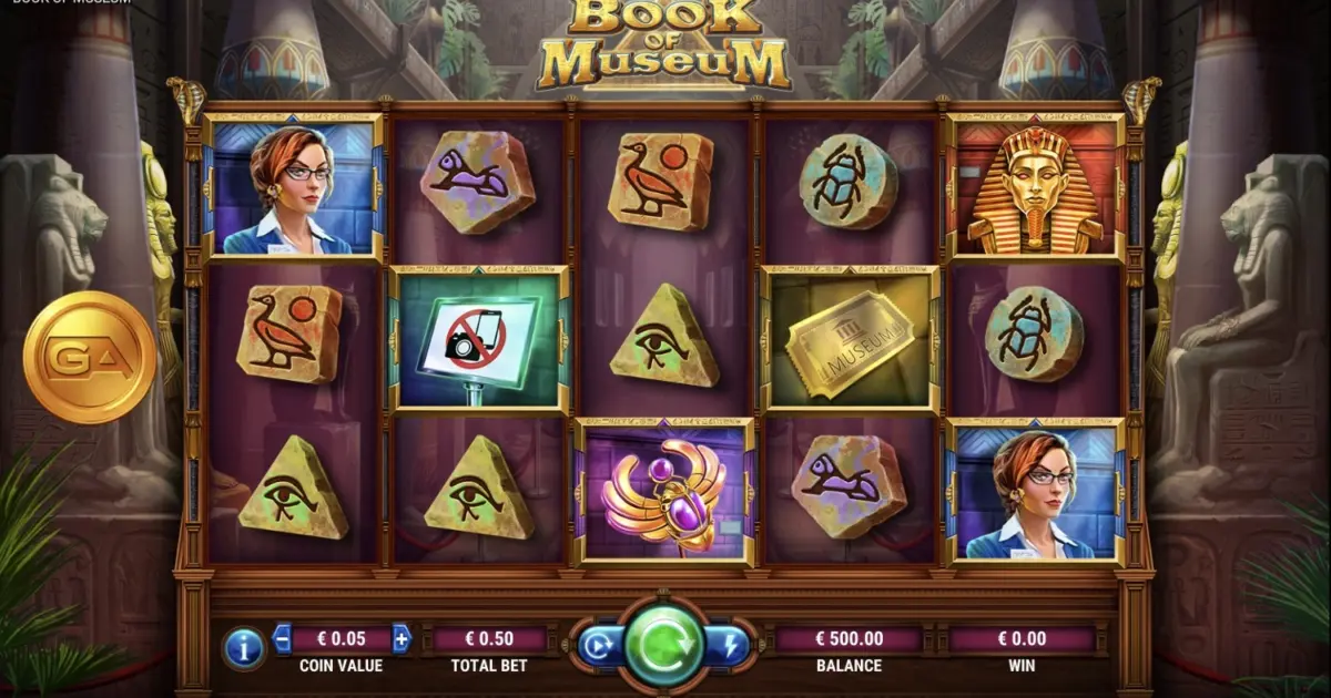 Book of Museum Slot — screenshot