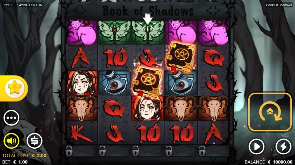 Book of Shadows Slot — screenshot
