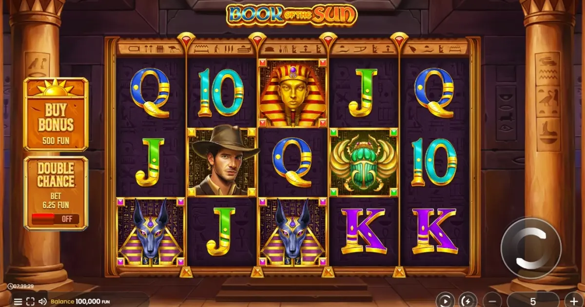 Book of the Sun Slot — screenshot