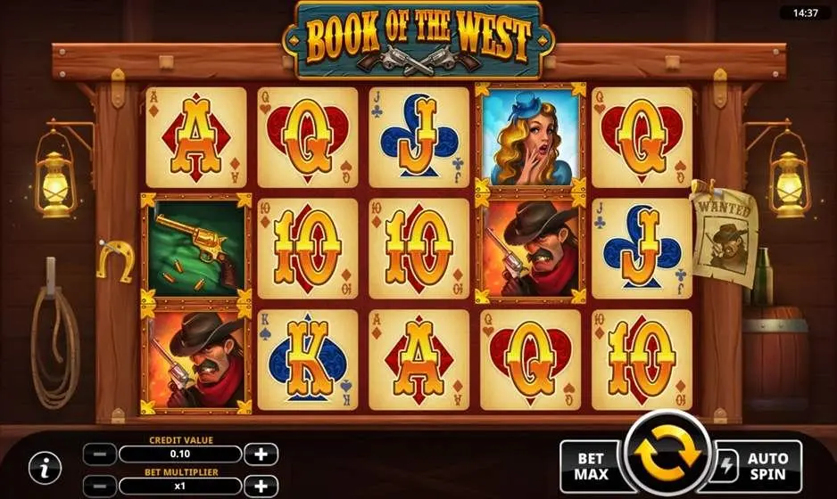 Book of the West Slot — screenshot