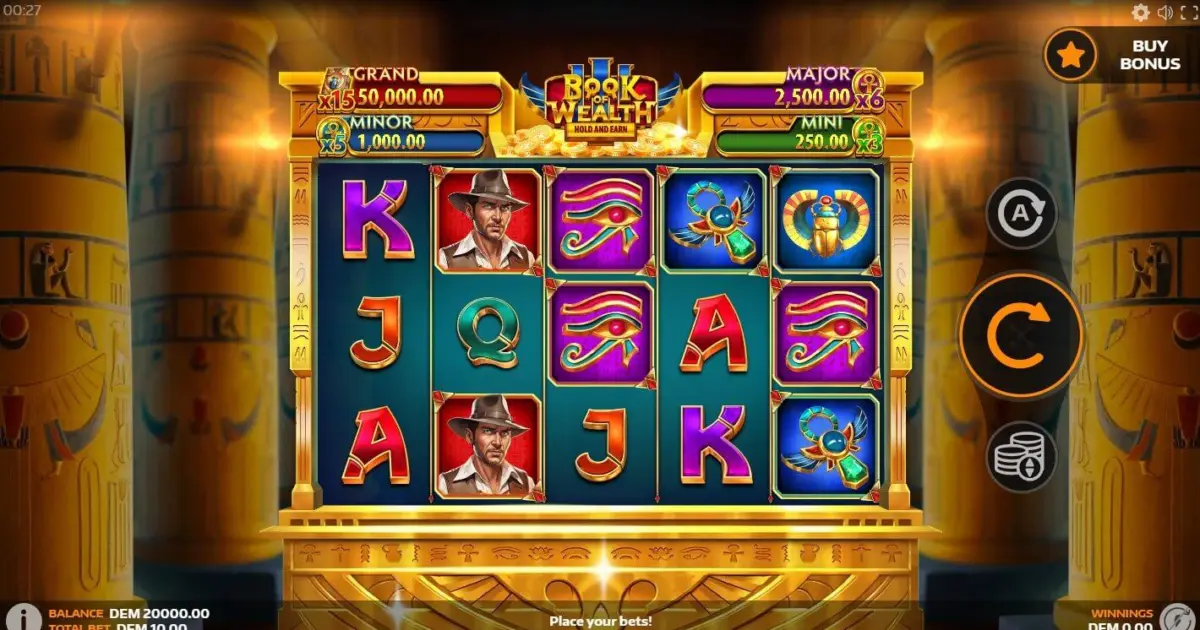 Book of Wealth III Slot — screenshot