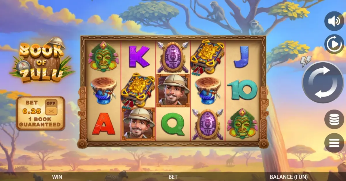 Book of Zulu Slot — screenshot
