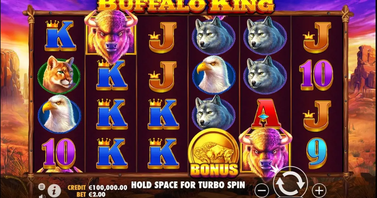 Buffalo King Slot — screenshot