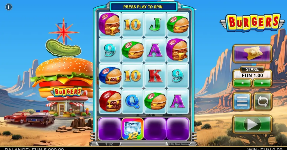 Burgers Slot — screenshot