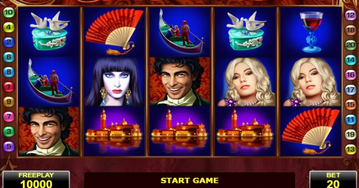 Casanova Slot — screenshot