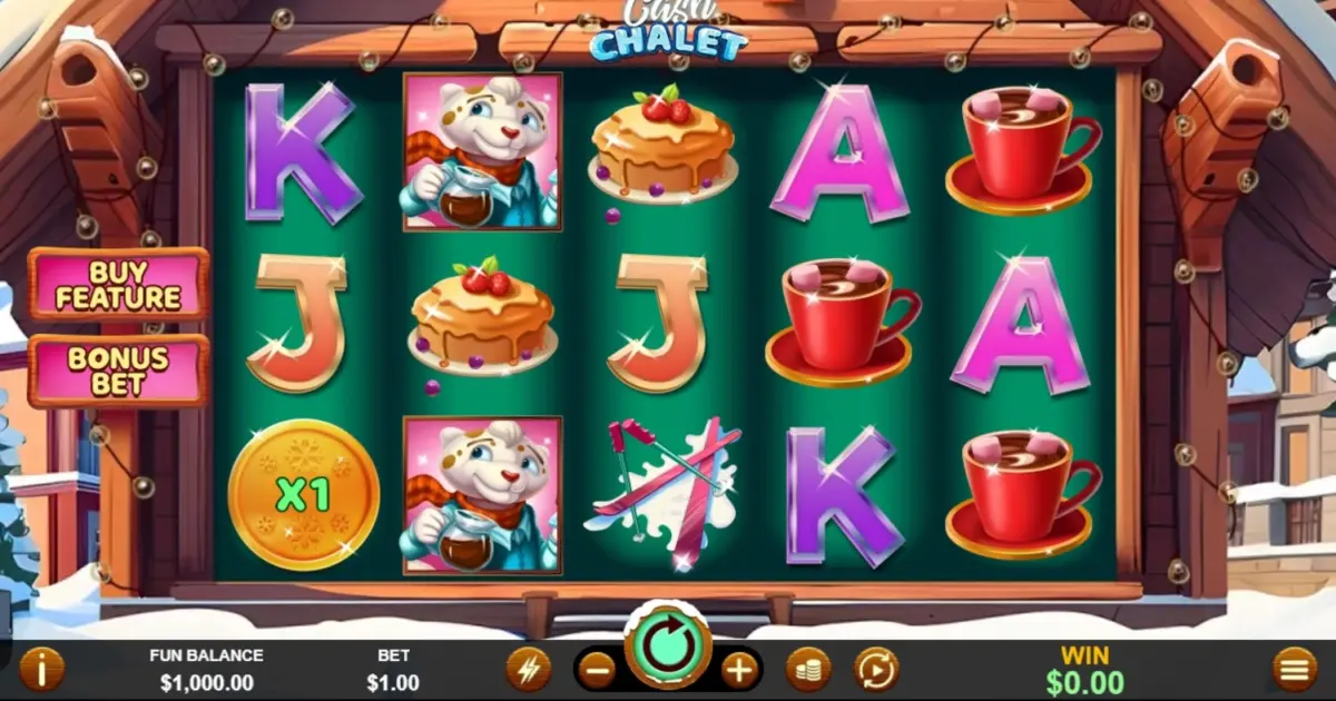 Cash Chalet Slot — screenshot