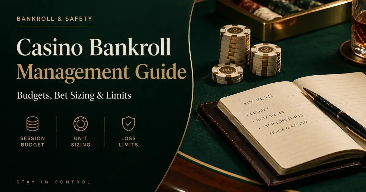 How to Manage Your Casino Bankroll