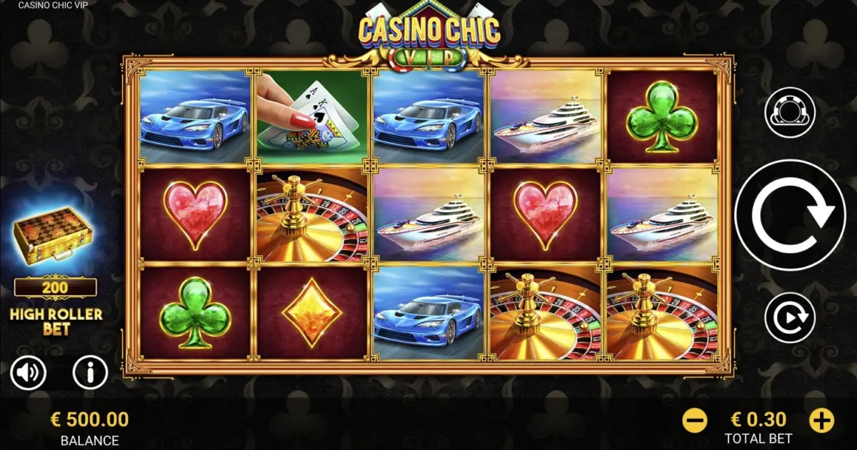 Casino Chic VIP Slot — screenshot