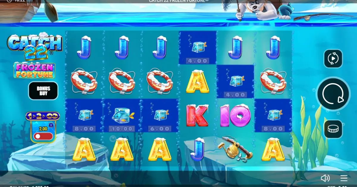 Catch 22 – Frozen Fortune Slot — screenshot