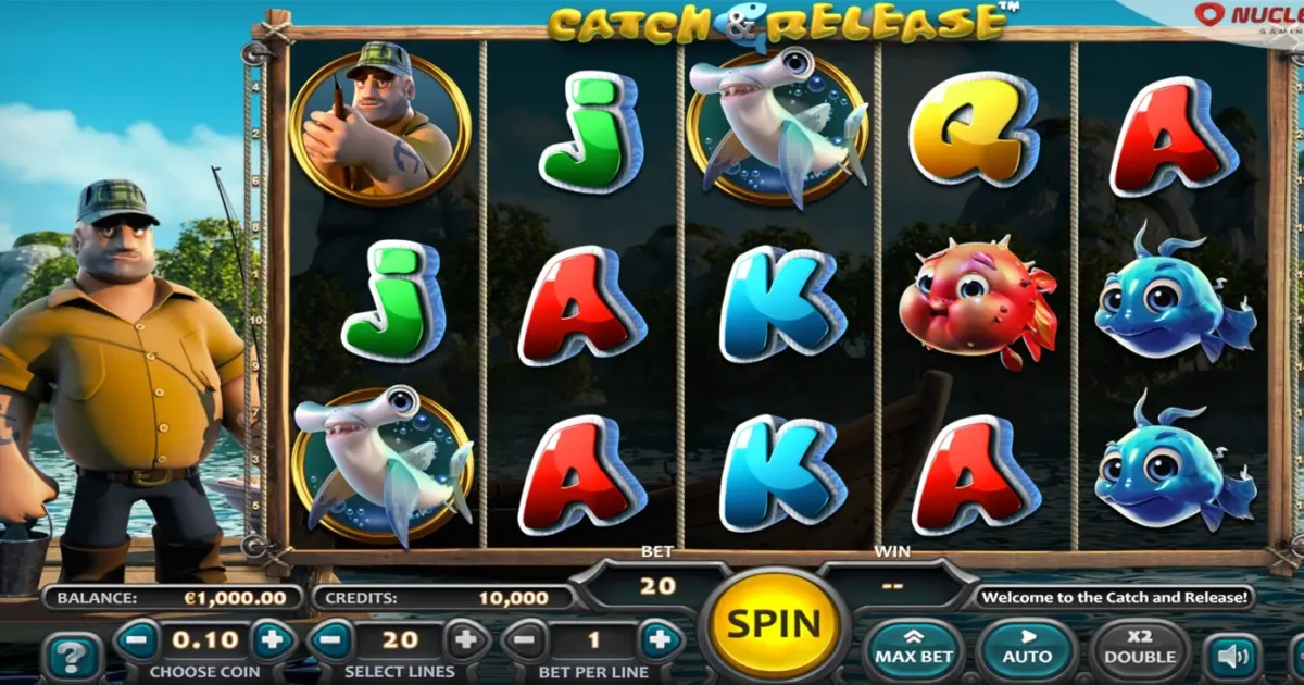 Catch & Release Slot — screenshot