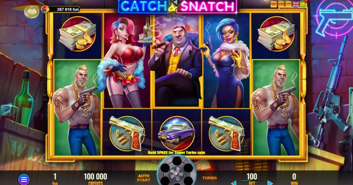 Catch & Snatch Slot — screenshot