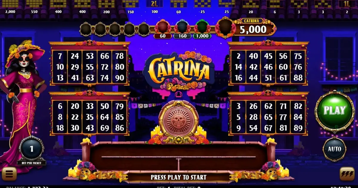 Catrina Bingo — screenshot
