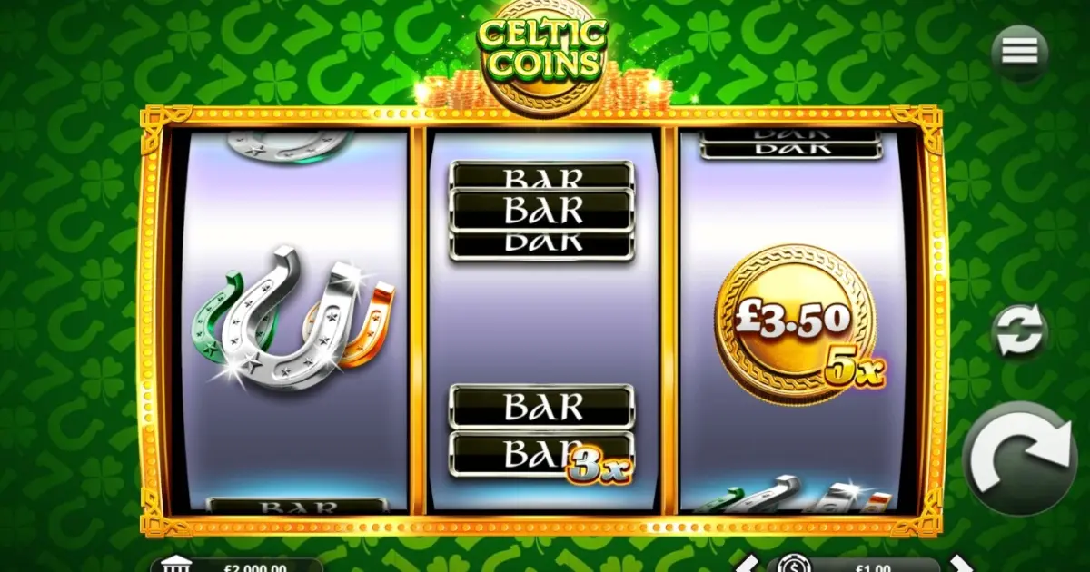 Celtic Coins Cashways Slot — screenshot