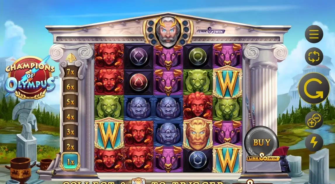 Champions Of Olympus Slot — screenshot