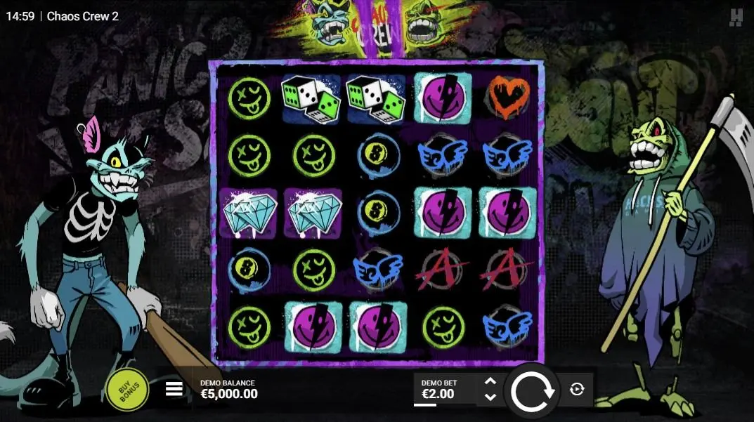 Chaos Crew 2 Slot — screenshot