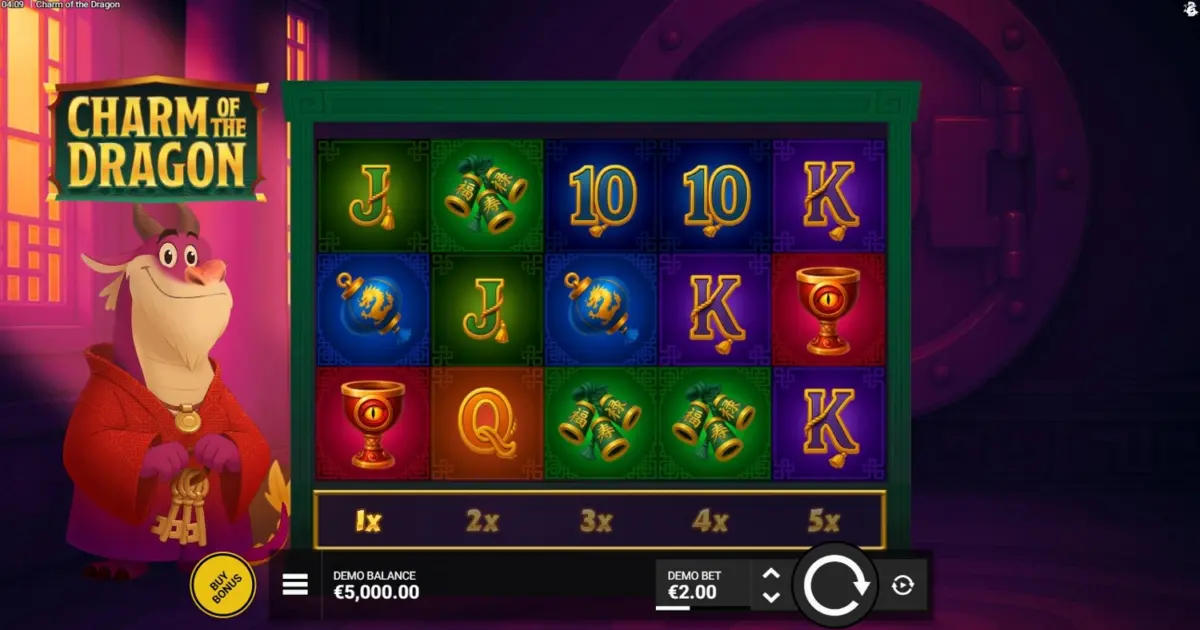 Charm of the Dragon Slot — screenshot
