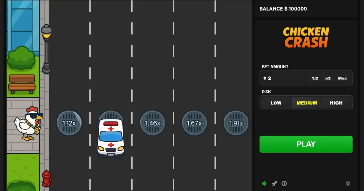 Chicken Crash — screenshot