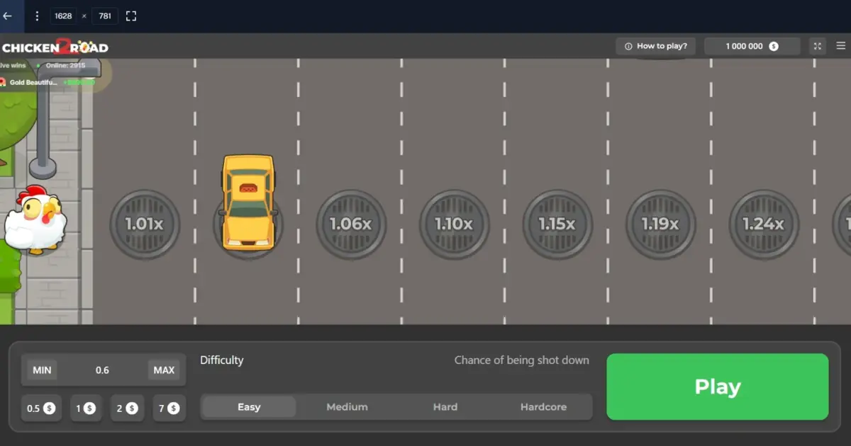 Chicken Road 2.0 Crash Game — screenshot
