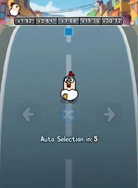 Chicky Run Crash Game — screenshot