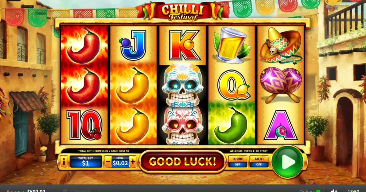 Chilli Festival Slot — screenshot