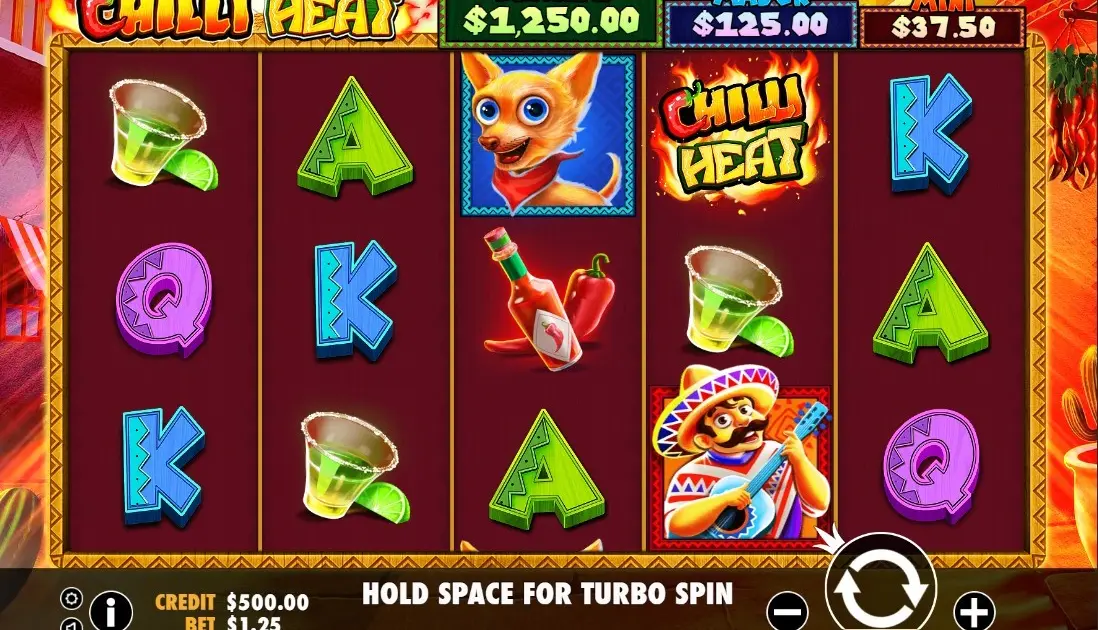 Chilli Heat Slot — screenshot
