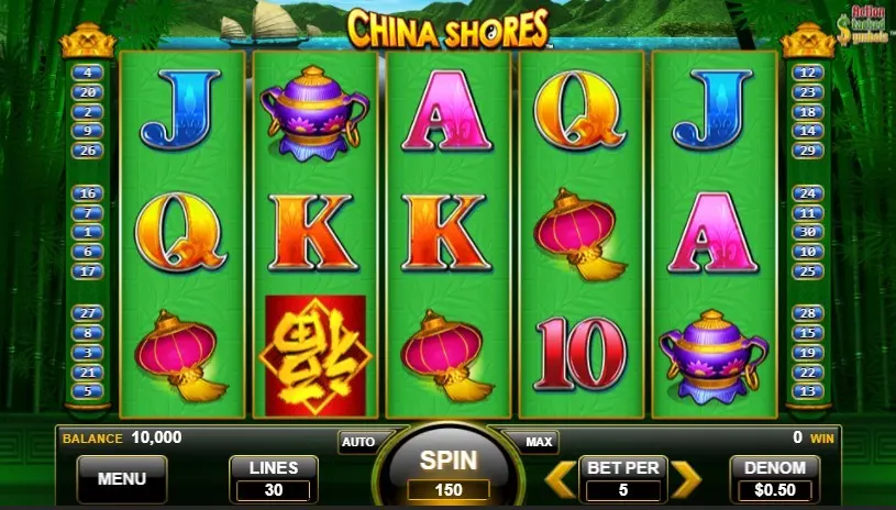 China Shores Slot — screenshot