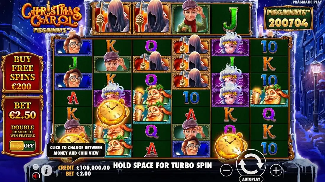 Christmas Carol Megaways — screenshot