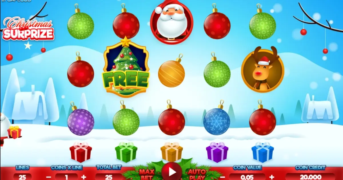 Christmas Surprize Slot — screenshot