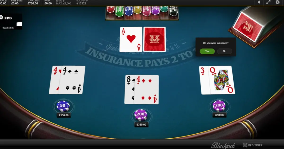 Classic Blackjack — screenshot