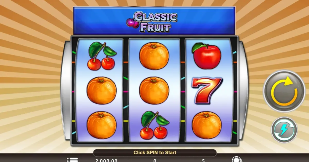 Classic Fruit Slot — screenshot