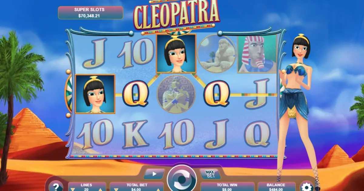 Cleopatra (Arrow’s Edge) Slot — screenshot