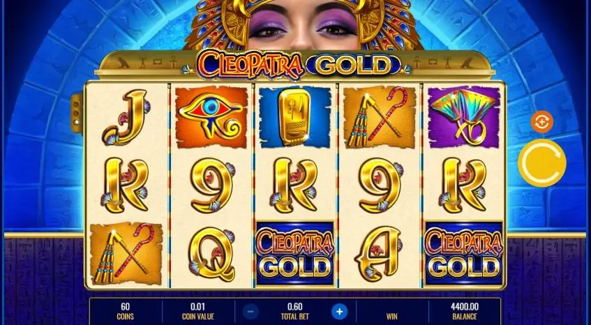 Cleopatra Gold Slot — screenshot
