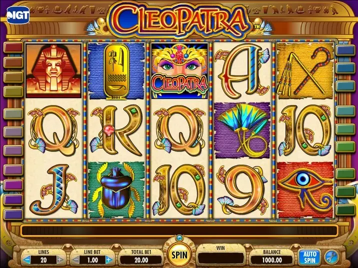 Cleopatra Slot — screenshot