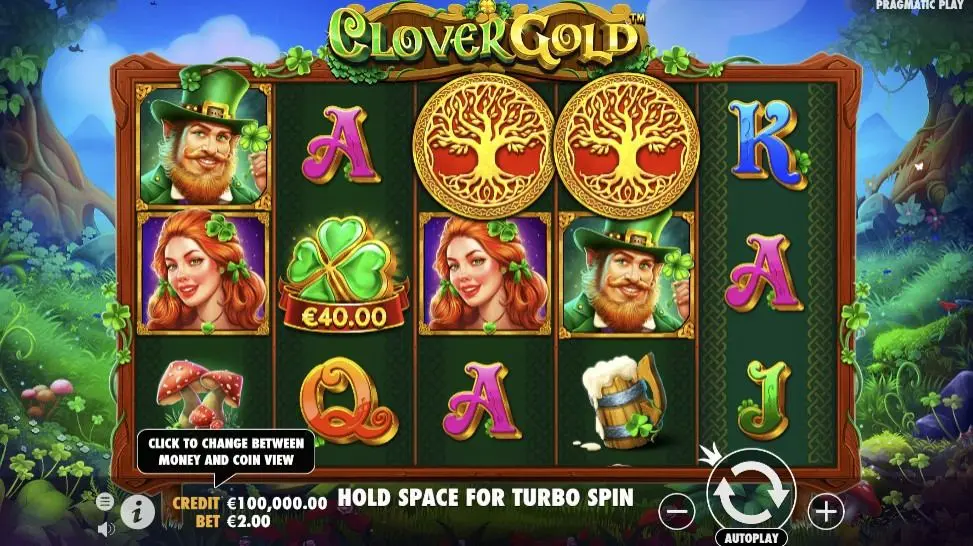 Clover Gold Slot — screenshot