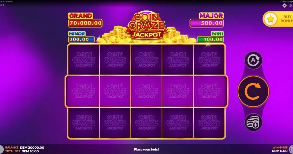 Coin Craze Jackpot — screenshot