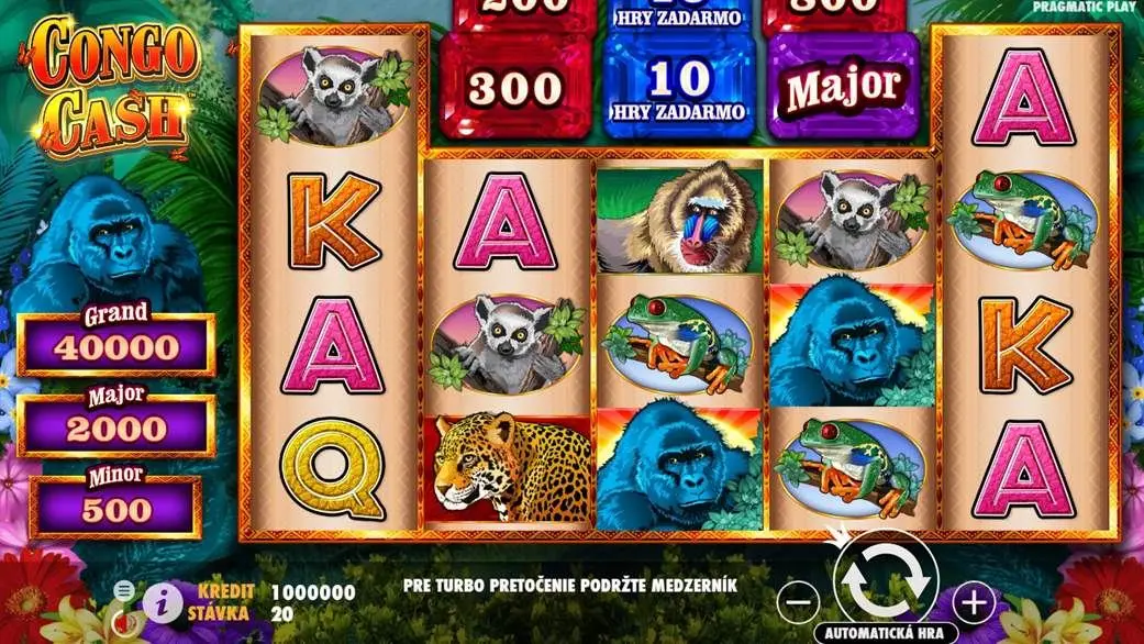 Congo Cash Slot — screenshot