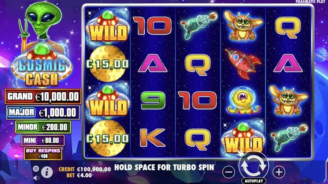 Cosmic Cash Slot — screenshot
